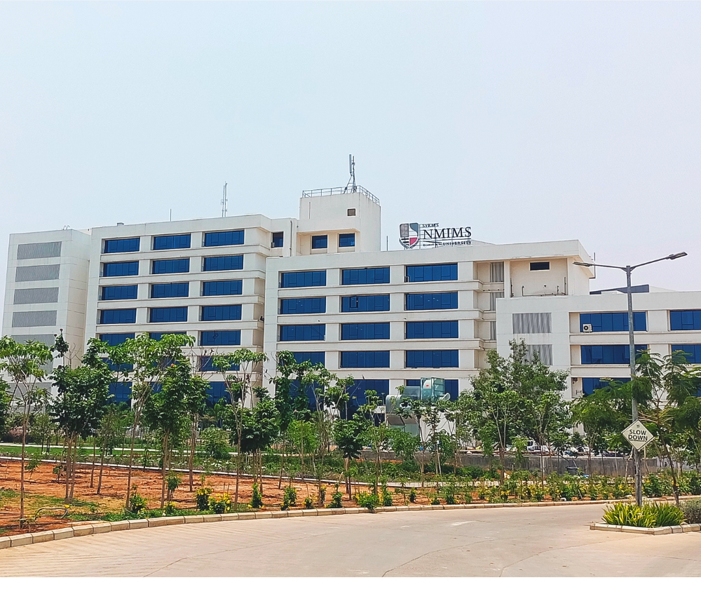 7-Storey Academic Block at NMIMS Hyderabad